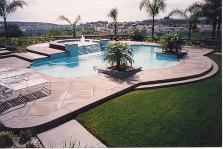 Custom California Pool and Spa